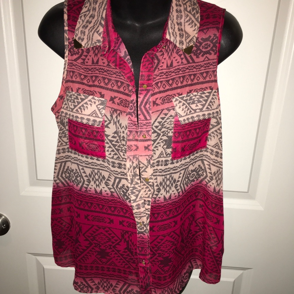 Sleeveless top